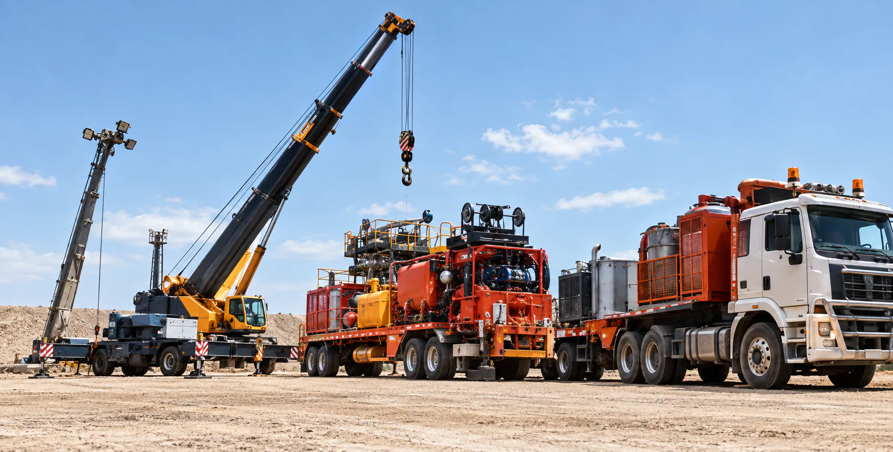 Total Field Construction & Manpower Logistics